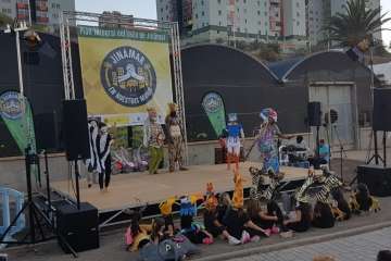 El primer Encuentro Educativo, Lúdico y Deportivo Jinámar en tus manos (Foto TA)